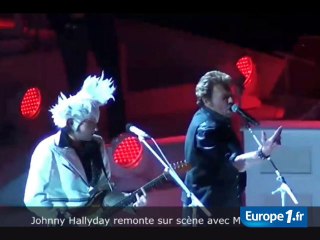 Johnny, "le regard pétillant de bonheur"