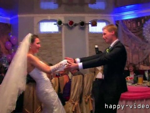 Первый свадебный танец Сергея и Яны в ресторане Хрустальный