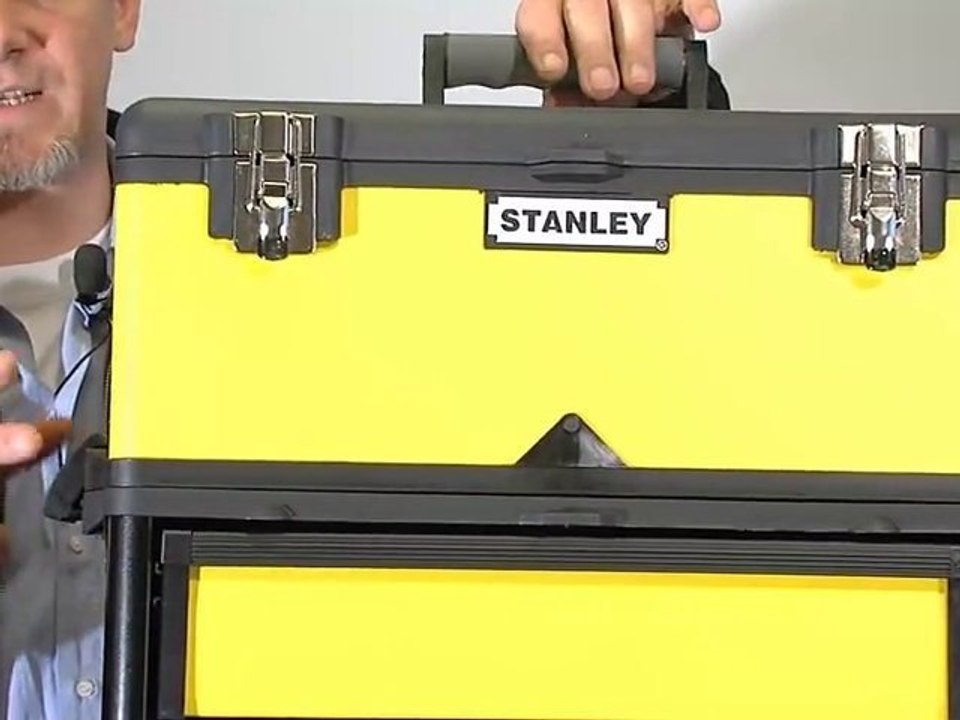 Werkstatt auf Rädern - Stanley Metall Profi