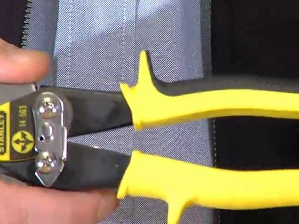 Schneidet blech wie butter. stanley blechschere