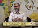 29-)Nureddin Yıldız - Vakiflara zekat verilir mi?