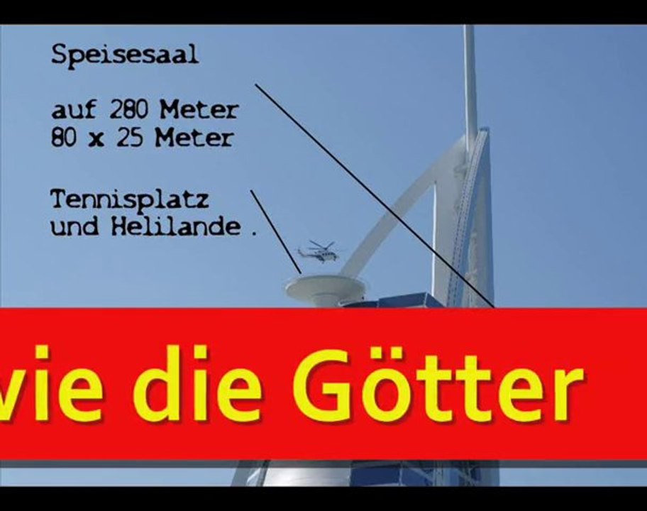 Boss Hoss im Buri Al Arab