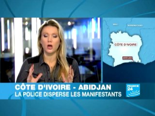 Tirs à l'arme lourde à proximité du QG d'Alassane Ouattara