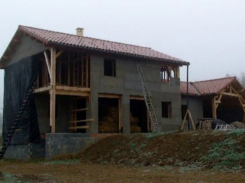 Chantier maison paille (GREB)
