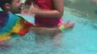 Atlantis pool and kid slides, Paradise Island Bahamas