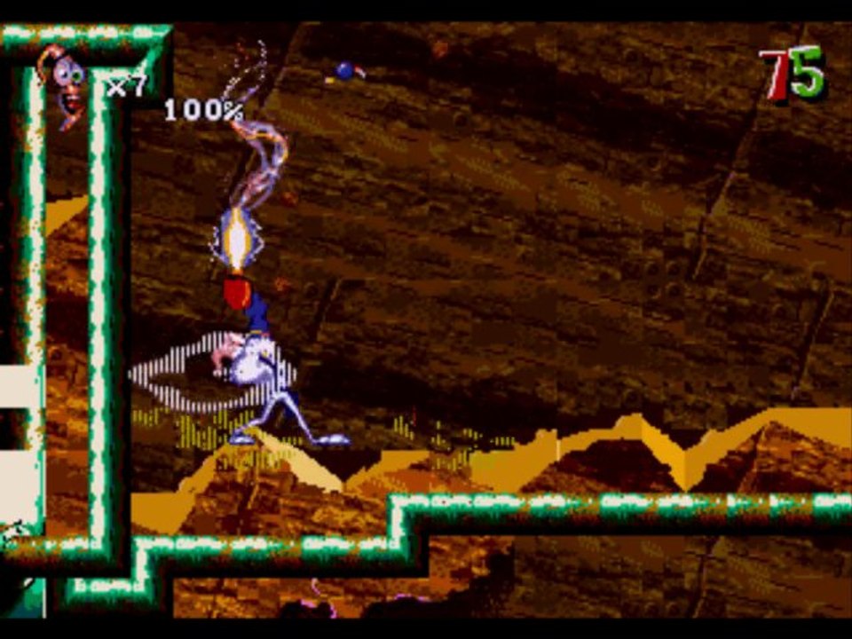 Earthworm Jim 2 [Megadrive] niveau 2