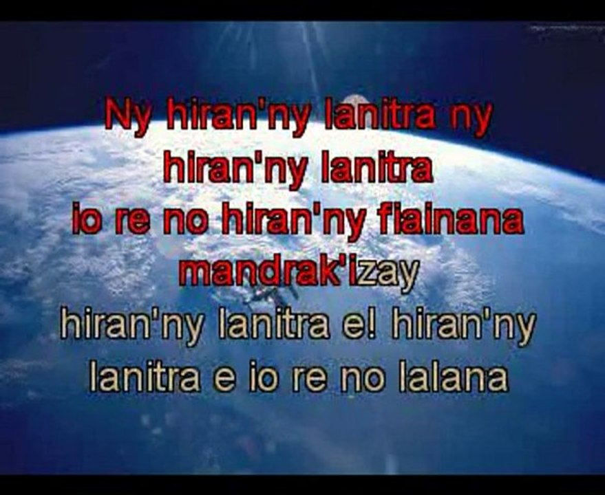 karaoké-Hiran'ny lanitra (VHF)