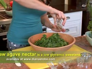 Raw Food Recipe: Sesame Kale Salad