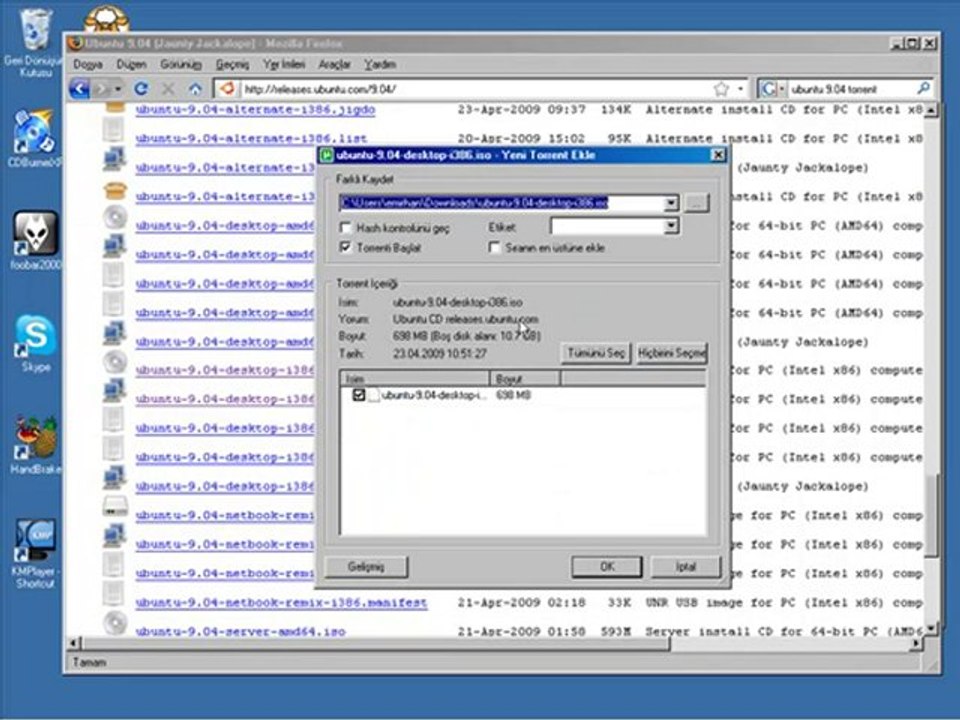 Torrent Kullanma Videosu