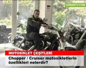 chopper-cruiser motosikletlerinin genel özellikleri