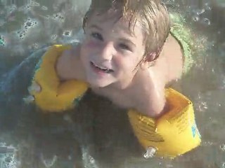 baignade à la plage