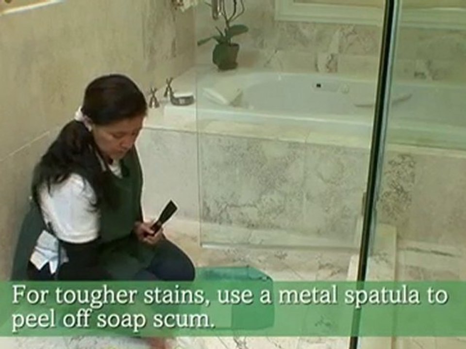 How to Clean Shower Soap Scum