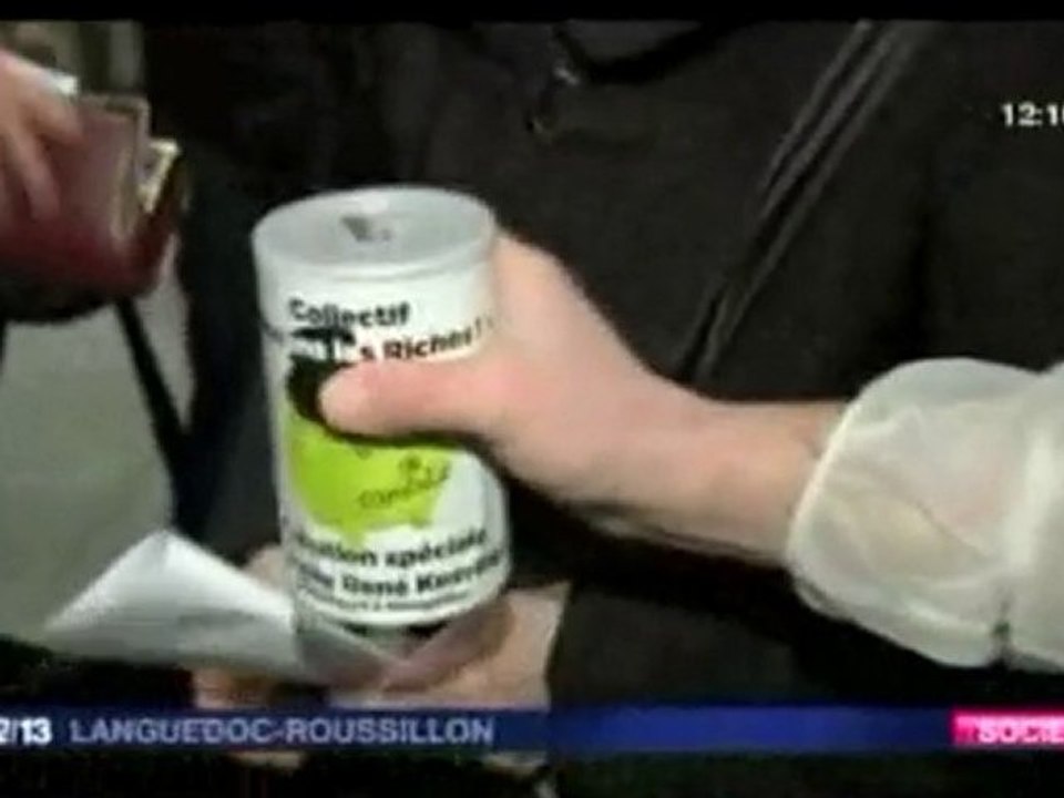 Sauvons les Riches à Montpellier - Opération Koering