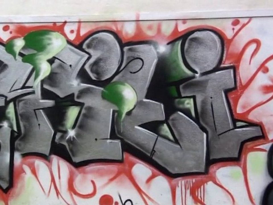 Inauguration du mur de graff