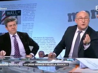 Jean-Luc Mélenchon à "Mots Croisés" le 06/12/2010