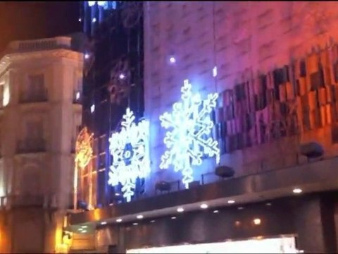 Luces navidad 2010 Madrid