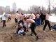 Baston de rue entre Hooligans Russe