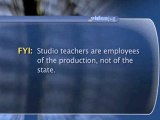 Schooling For Child Actors : Are studio teachers accredited by a state board or agency?