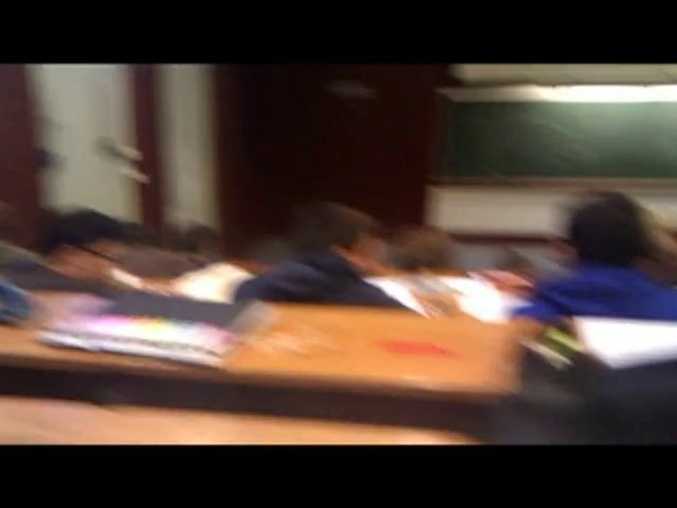 Juste une minute à l'IUT St Jérôme