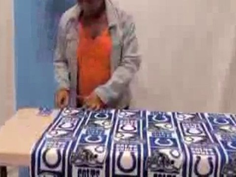 How to Make a NFL No-Sew Fleece Tie Blanket