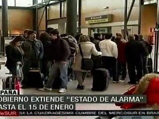 Gobierno español extiende "Estado de Alarma" hasta 15 enero
