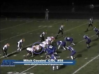 Mitchell Cousins #58 OL/DL Westerville North