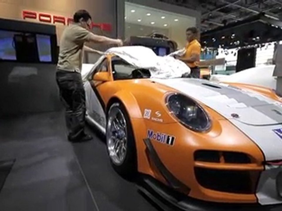 The Porsche Stand - Paris Motor Show