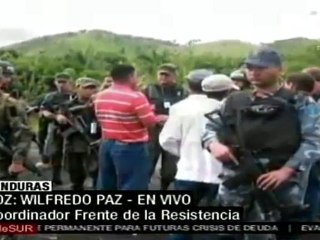 Tensión por militarización en poblado campesino de Hondura