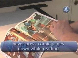 How To Handle Collectible Comic Books