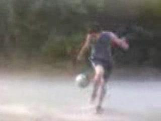 foot freestyle by Pj