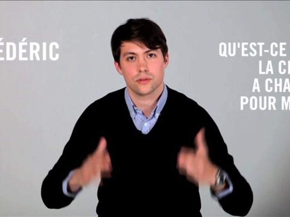 Qu'est ce que la crise a changé pour moi ? Frédéric, 24 ans