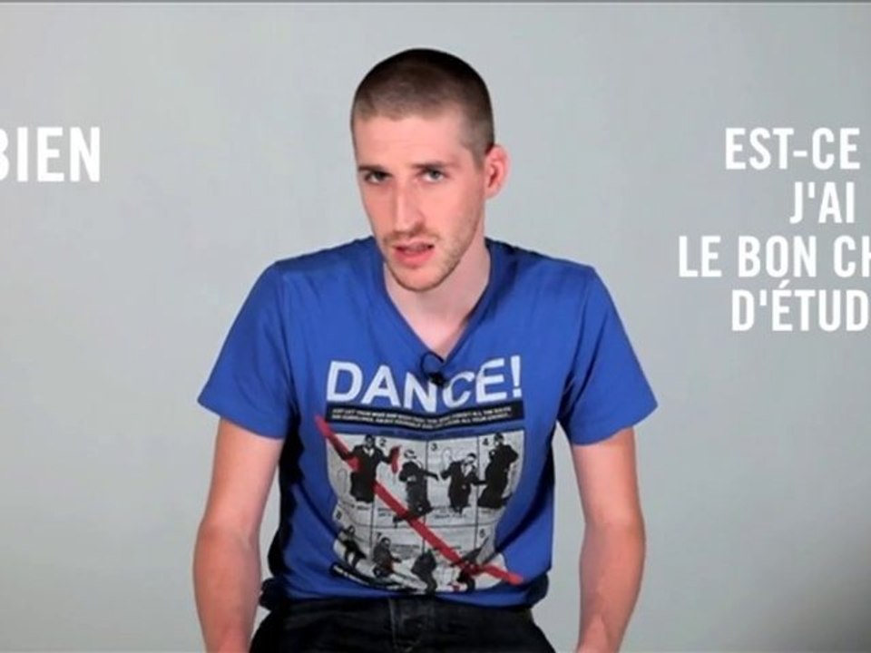 Est-ce que j'ai fait le bon choix d'études ? Fabien témoigne