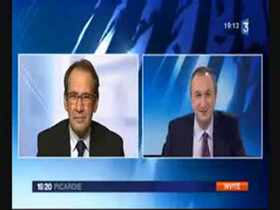 Vote du budget 2011 - Reportage de France 3 Picardie