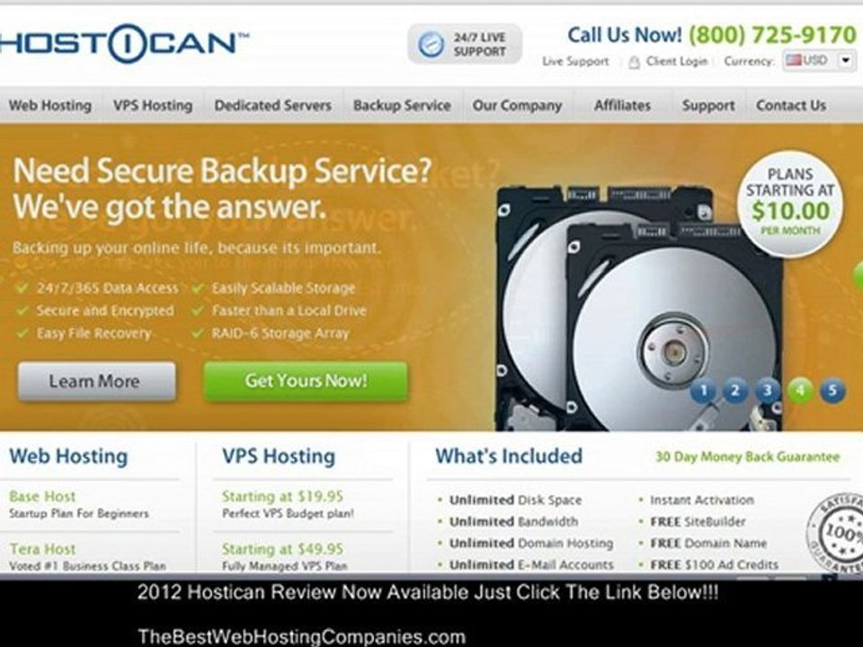 2011 Hostican Web Hosting Review