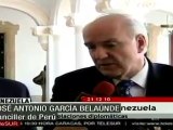 Perú busca mayor cooperación con Venezuela y enviará ayuda