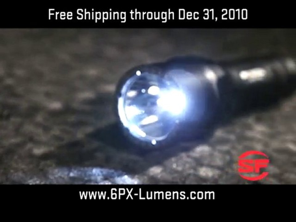200 Lumen LED Flashlight – Watch the 6PX Tactical Video!