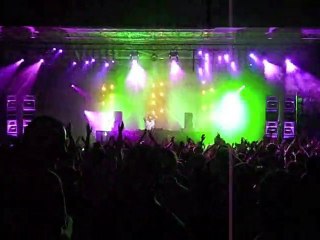 Laurent Wolf en prestation à Pamiers avec Alive