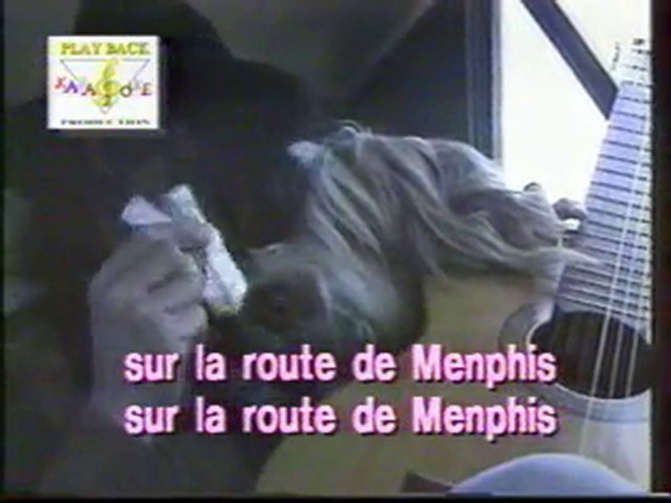 Karaoke - Eddy Mitchell - Sur la route de Menphis