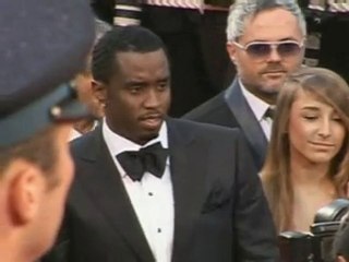 Model's hair catches fire at Diddy's party