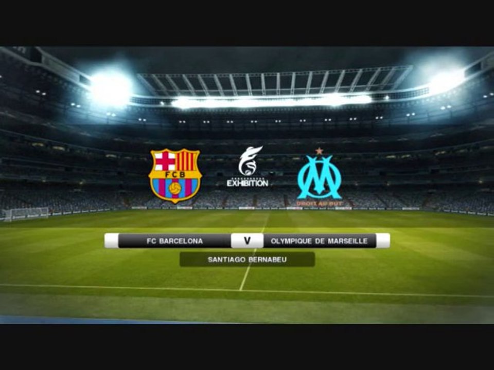 FC barcelone VS Olympique de Marseille PES2011
