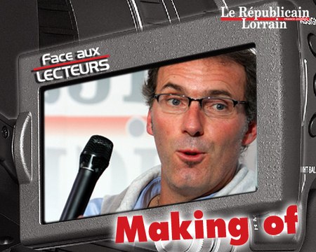 Making of Laurent Blanc Face aux lecteurs
