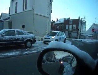 De la neige, d'Aubencheul à Cambrai (17/12/2010)