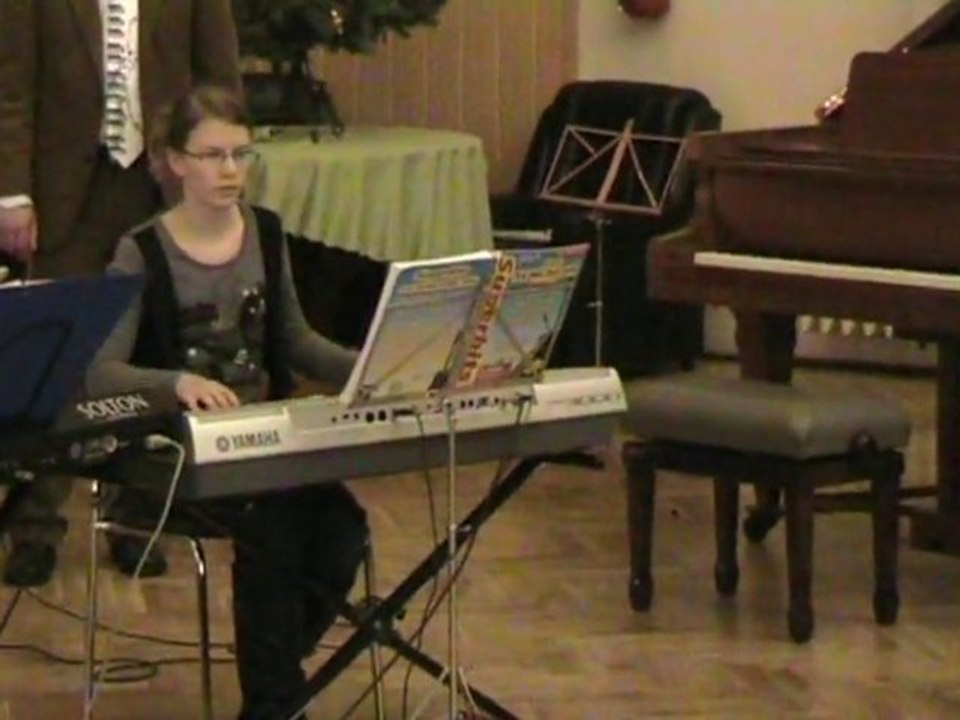 Weihnachtskonzert Musikschule Mücheln, Sandy Keyboard
