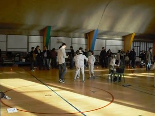 concours d'escrime pour Audric 2011