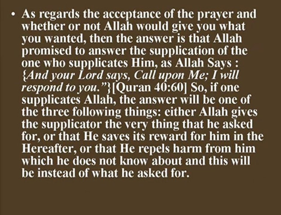 7 Qs on good deeds before reversion,the hour of response