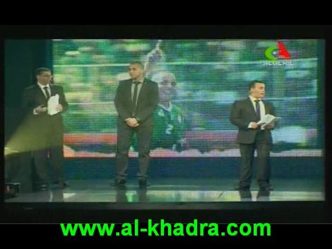 Algerie (ballon dor 2010:bougherra,cerèmonie)