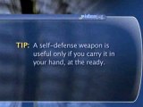 Self Defense And Weapons : Should I get a weapon for self-defense?