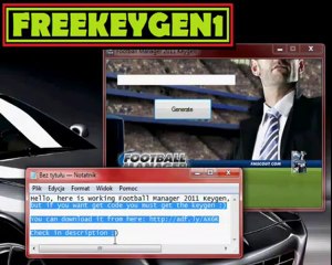 Football Manager 2011 100% Working Keygen FREE!