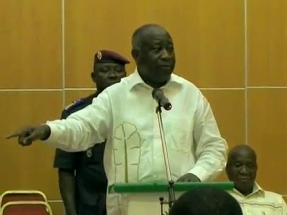 Gbagbo: "Il s'agit de la liberté contre l'asservissement"