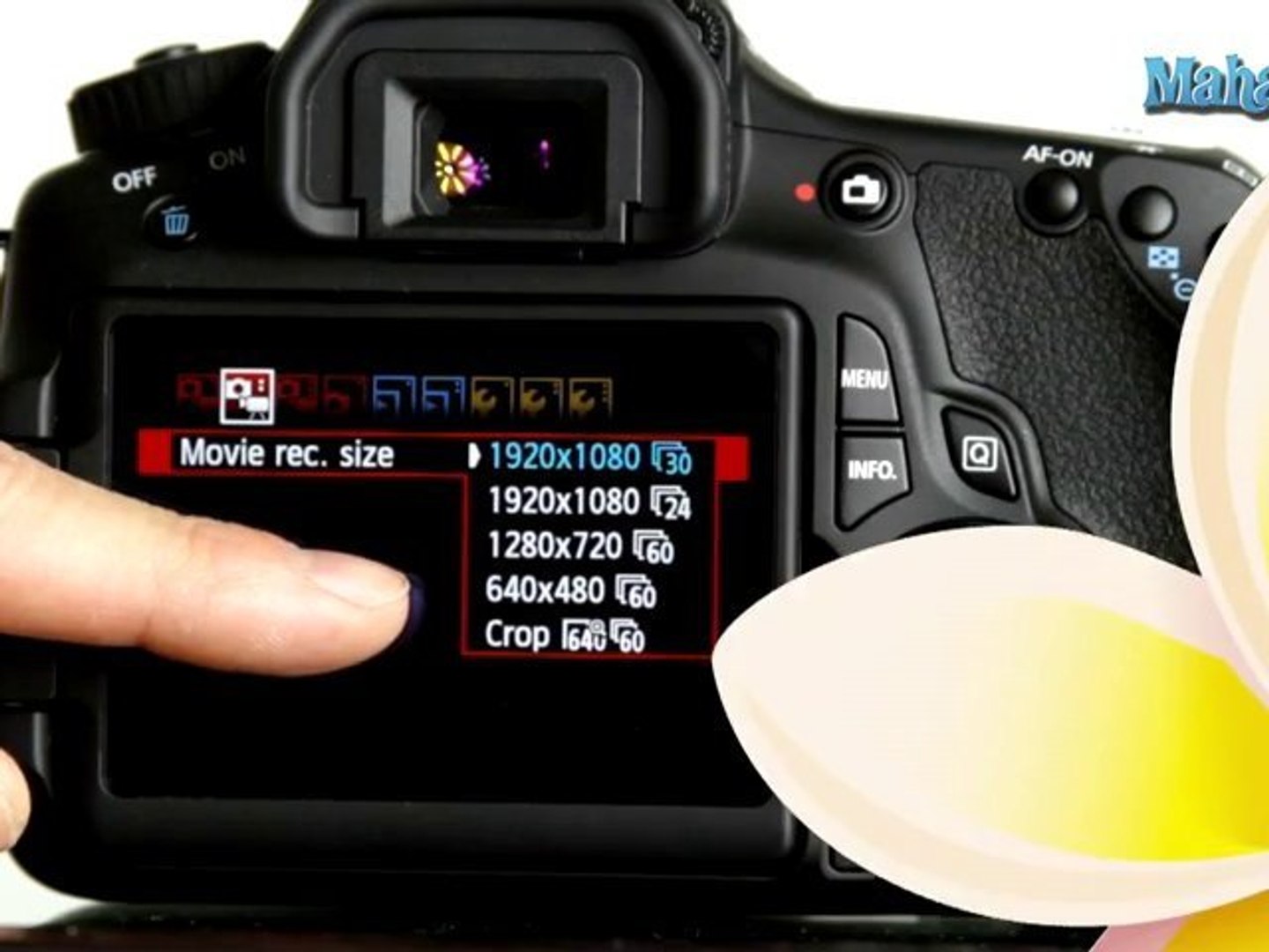 How to Adjust Frame Rates on a Canon 60D DSLR - video Dailymotion